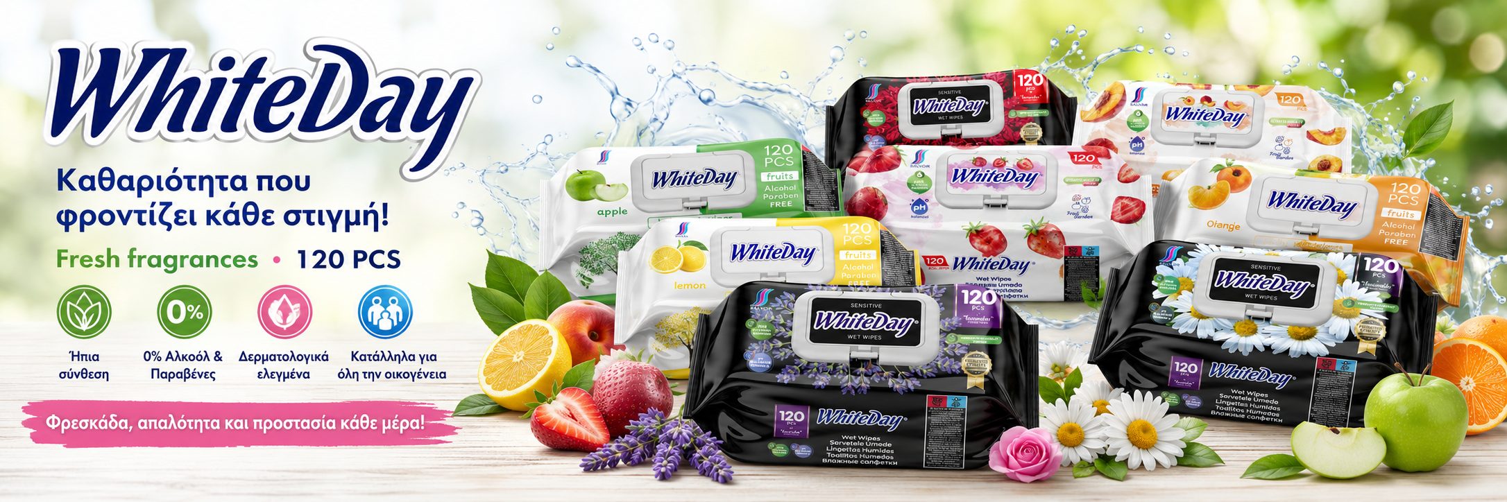 WhiteDay Wet Wipes