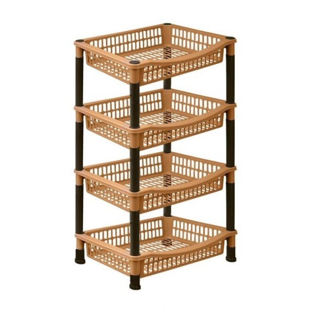 ΜΑΝΑΒΗΣ ΠΛΑΣΤΙΚΟΣ ΟΡΘΟΓΩΝΙΟ 4 ΘΕΣΕΩΝ 40x30x80cm