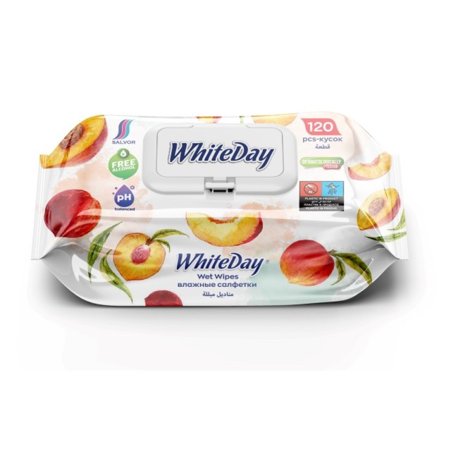 ΜΩΡΟΜΑΝΤΗΛΑ WHITEDAY ΜΕ ΚΑΠΑΚΙ 120ΤΕΜ PEACH