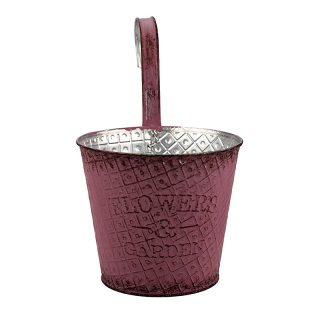 ΜΕΤΑΛΛΙΚΟ ΓΛΑΣΤΡΑΚΙ ΚΡΕΜΑΣΤΟ 16x12x14cm Νο3011
