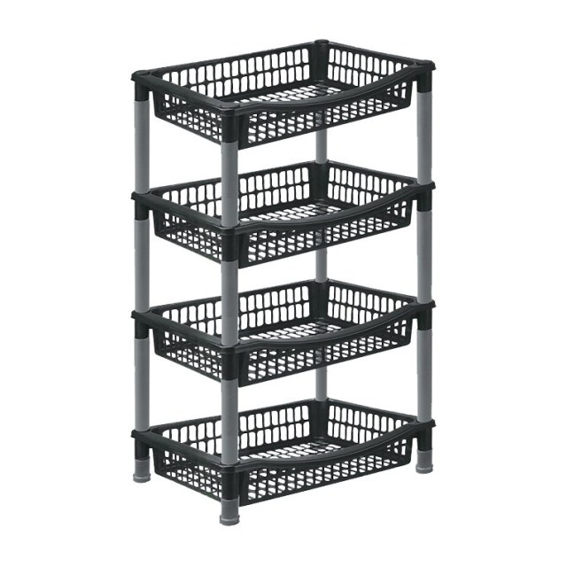 ΜΑΝΑΒΗΣ ΠΛΑΣΤΙΚΟΣ ΟΡΘΟΓΩΝΙΟ 4 ΘΕΣΕΩΝ 40x30x80cm