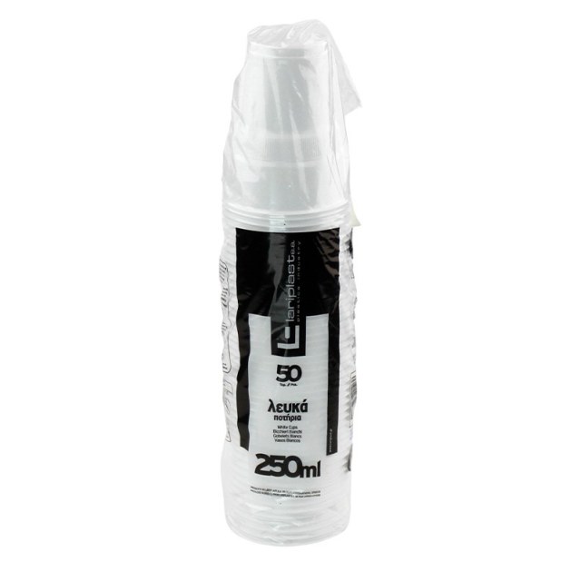 ΠΟΤΗΡΙΑ ΠΛΑΣΤΙΚΑ Νο503 50ΤΜΧ ΛΕΥΚΟ 250ml