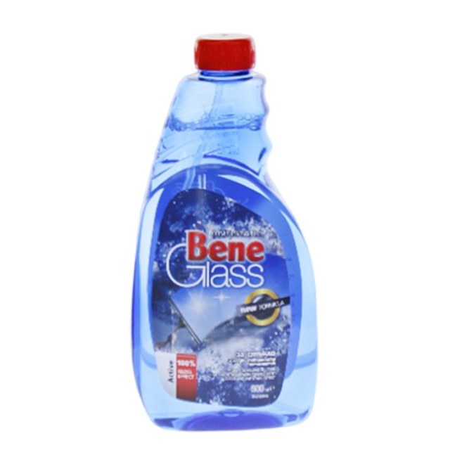 ΚΑΘΑΡΙΣΤΙΚΟ ΓΙΑ ΤΖΑΜΙΑ BENE GLASS 500ML ΑΝΤΑΛΛΑΚΤΙΚΟ