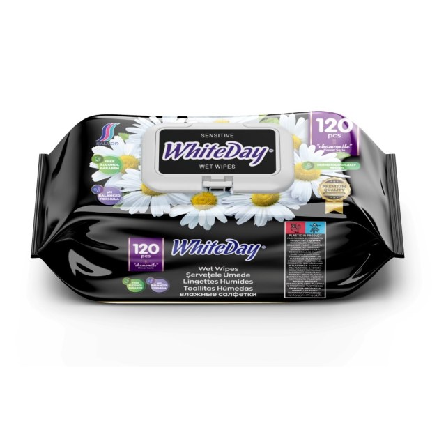 ΜΩΡΟΜΑΝΤΗΛΑ WHITEDAY ΜΕ ΚΑΠΑΚΙ 120ΤΕΜ CAMOMILE