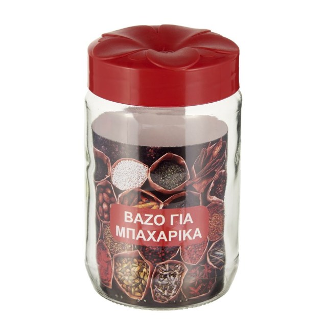 ΒΑΖΟ ΓΙΑ ΜΠΑΧΑΡΙΚΑ ΓΥΑΛΙΝΟ ΣΧΕΔΙΟ 720ML