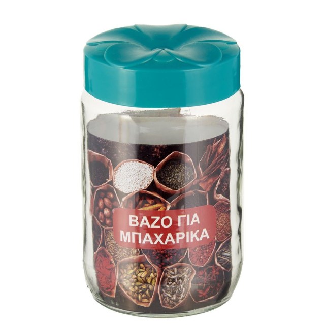 ΒΑΖΟ ΓΙΑ ΜΠΑΧΑΡΙΚΑ ΓΥΑΛΙΝΟ ΣΧΕΔΙΟ 720ML