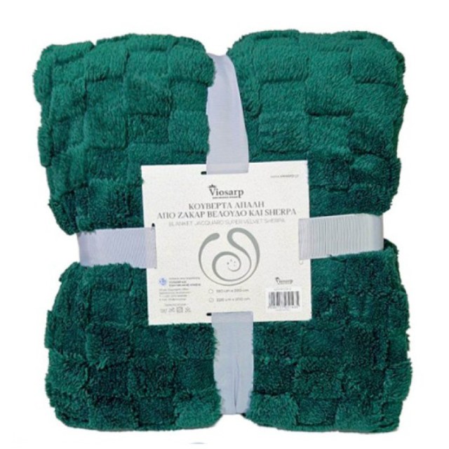 ΚΟΥΒΕΡΤΑ ΑΠΟ ΖΑΚΑΡ ΒΕΛΟΥΔΟ ΚΑΙ SHERPA 220x200cm No051435
