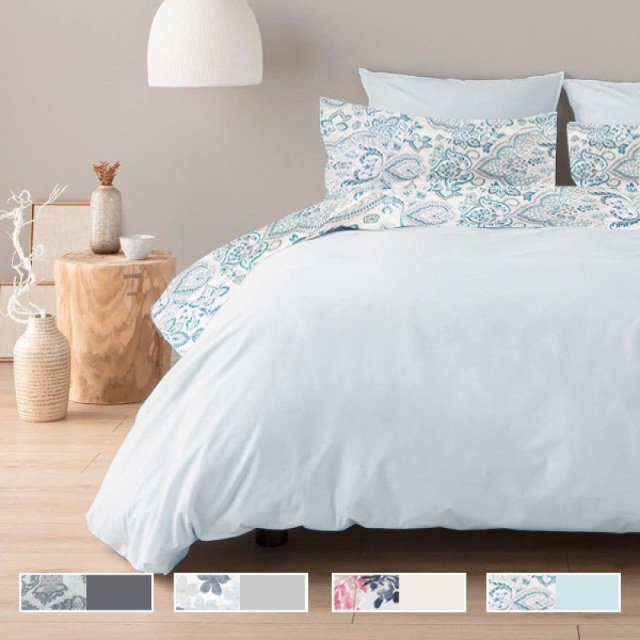 ΠΑΠΛΩΜΑ MICROFIBER ΔΙΠΛΗΣ ΟΨΗΣ ΣΕΤ ΜΑΞΙΛΑΡΟΘΗΚΕΣ ΜΕ ΣΧΕΔΙΟ 220X200CM/50X75CMx2 No051749