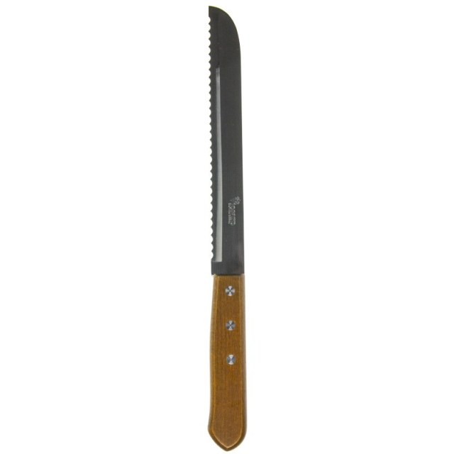 BREAD KNIFE WITH WOODEN HANDLE 34cm No31536