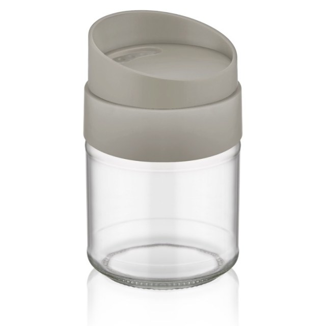 ΒΑΖΑΚΙ ΓΥΑΛΙΝΟ ΓΙΑ ΜΠΑΧΑΡΙΚΑ 212ml 6.5x11.2cm No53859