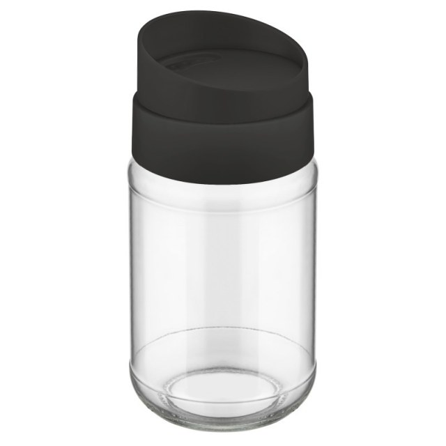 ΒΑΖΑΚΙ ΓΥΑΛΙΝΟ ΓΙΑ ΜΠΑΧΑΡΙΚΑ 380ml 7.1x15cm No53866