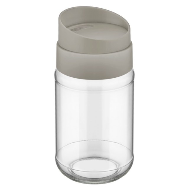 ΒΑΖΑΚΙ ΓΥΑΛΙΝΟ ΓΙΑ ΜΠΑΧΑΡΙΚΑ 380ml 7.1x15cm No53866