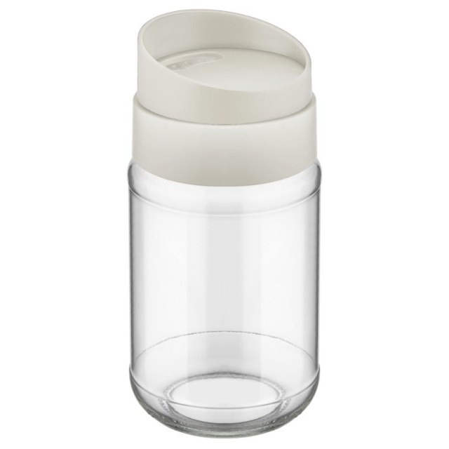 ΒΑΖΑΚΙ ΓΥΑΛΙΝΟ ΓΙΑ ΜΠΑΧΑΡΙΚΑ 380ml 7.1x15cm No53866