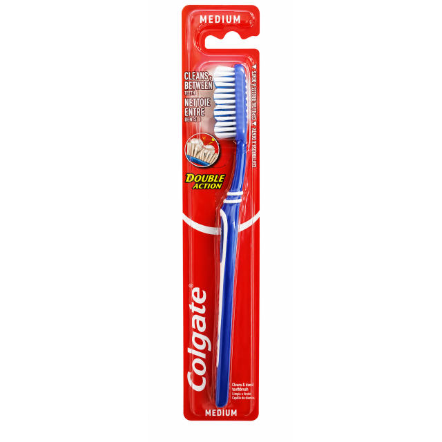 ΟΔΟΝΤΟΒΟΥΡΤΣΑ COLGATE DOUBLE ACTIOΝ ΜΕΤΡΙΑ