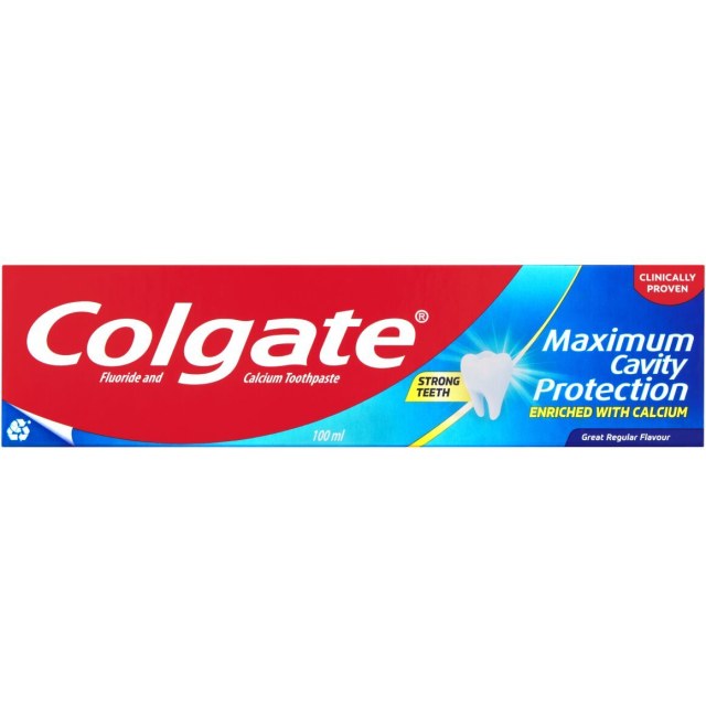 ΟΔΟΝΤΟΚΡΕΜΑ COLGATE 100ml CAVITY MAXIMUM PROTECTION