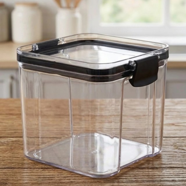 ΔΟΧΕΙΟ ΑΠΟΘΗΚΕΥΣΗΣ ΤΡΟΦΙΜΩΝ 700ml ΜΕ 2 ΑΣΦΑΛΕΙΕΣ No1582