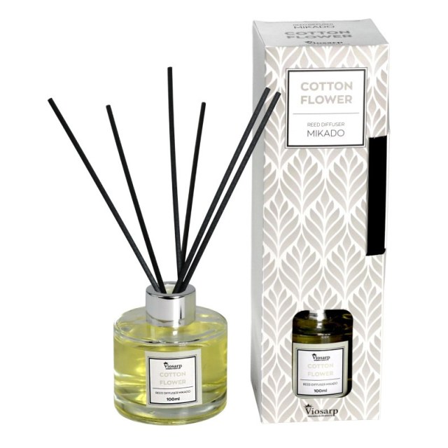 ΑΡΩΜΑΤΙΚΟ ΧΩΡΟΥ ΜΕ STICKS COTTON FLOWER 100 ml