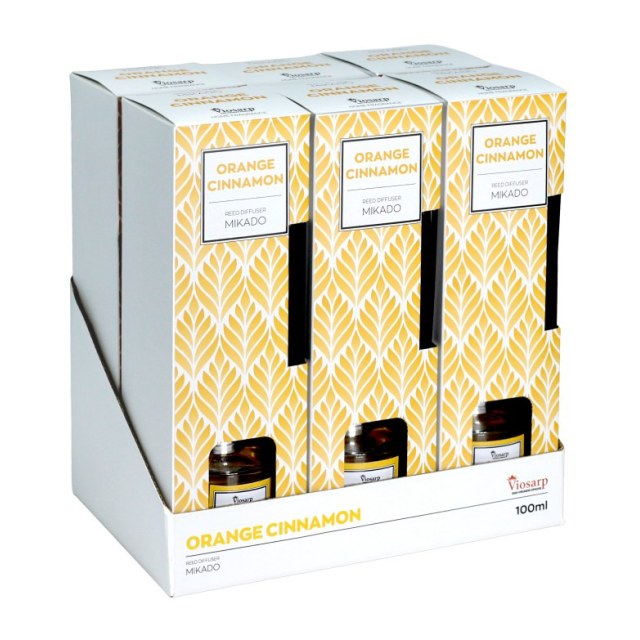 AROMATIC AIR FRESHNER STICKS ORANGE CINNAMON 100 ml