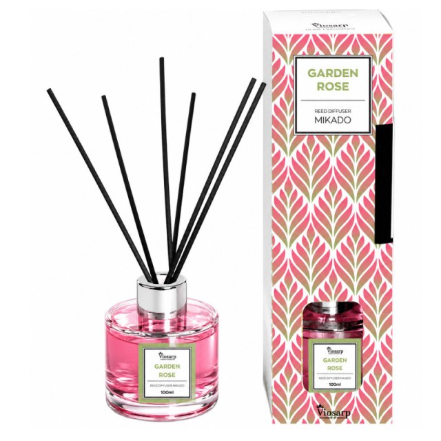Αρωματικό Χώρου Garden Rose με Sticks 100ml για Μοναδική Ατμόσφαιρα