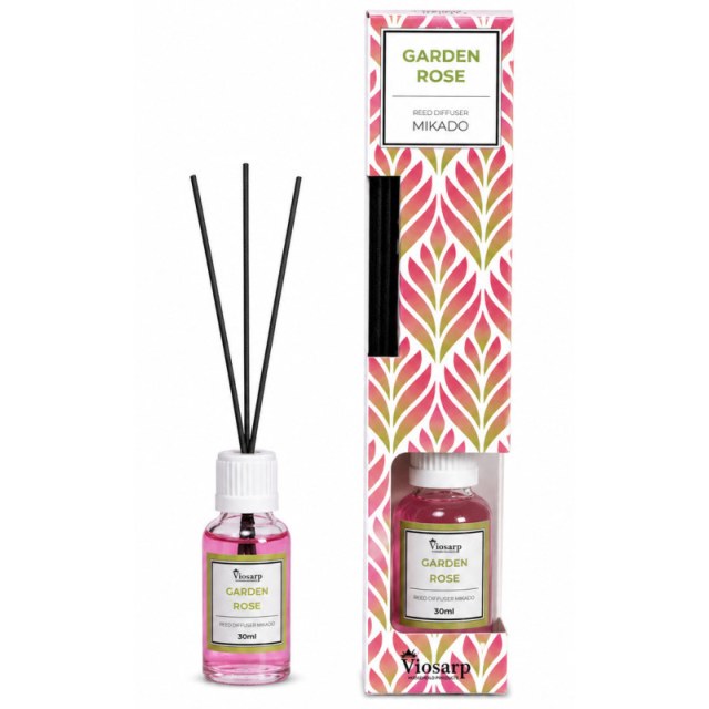 ΑΡΩΜΑΤΙΚΟ ΧΩΡΟΥ ΜΕ STICKS GARDEN ROSE 30ml