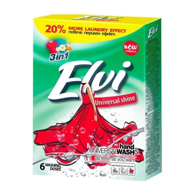 ΣΚΟΝΗ ΠΛΥΝΤΗΡΙΟΥ ELVI 400GR UNIVERSAL FRESH